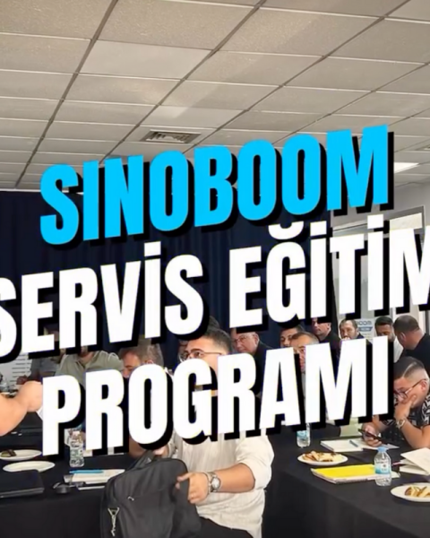 Sinoboom Servis Eğitim Programı Başarıyla Tamamlandı Sinoboom Servis Eğitim Programı Başarıyla Tamamlandı